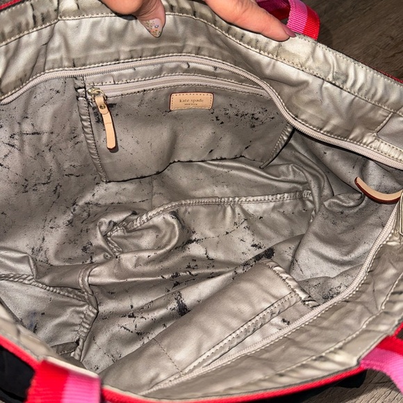 Kate Spade • Renwick Street Black Nylon Tote Bag - Picture 9 of 12